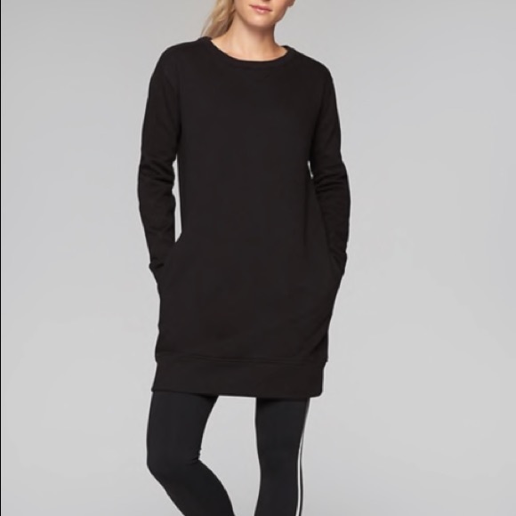 Sweatshirt Dresses With Pockets 